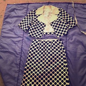 Vintage mod secretary mad men women suit